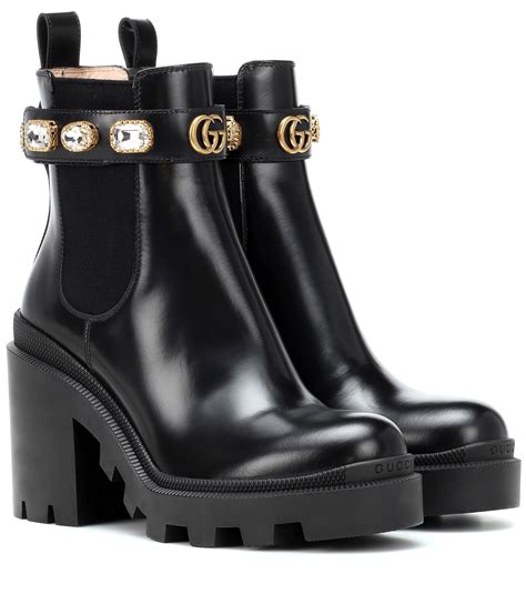 botin gucci|botines gucci mujer.